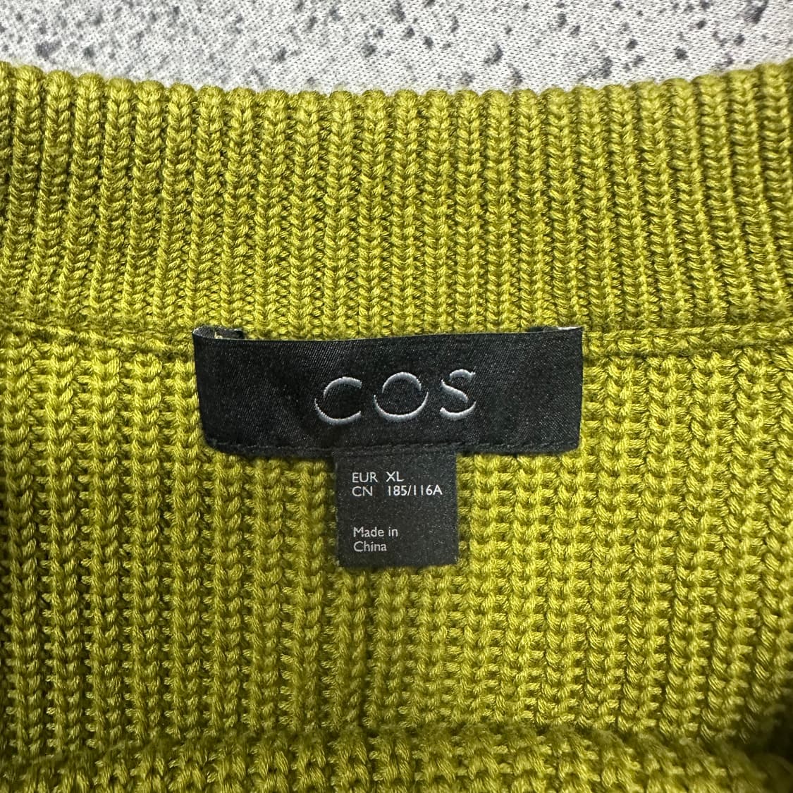 ✨ (바배) COS 코스 올리브카키 니트 맨투맨  상품이미지3