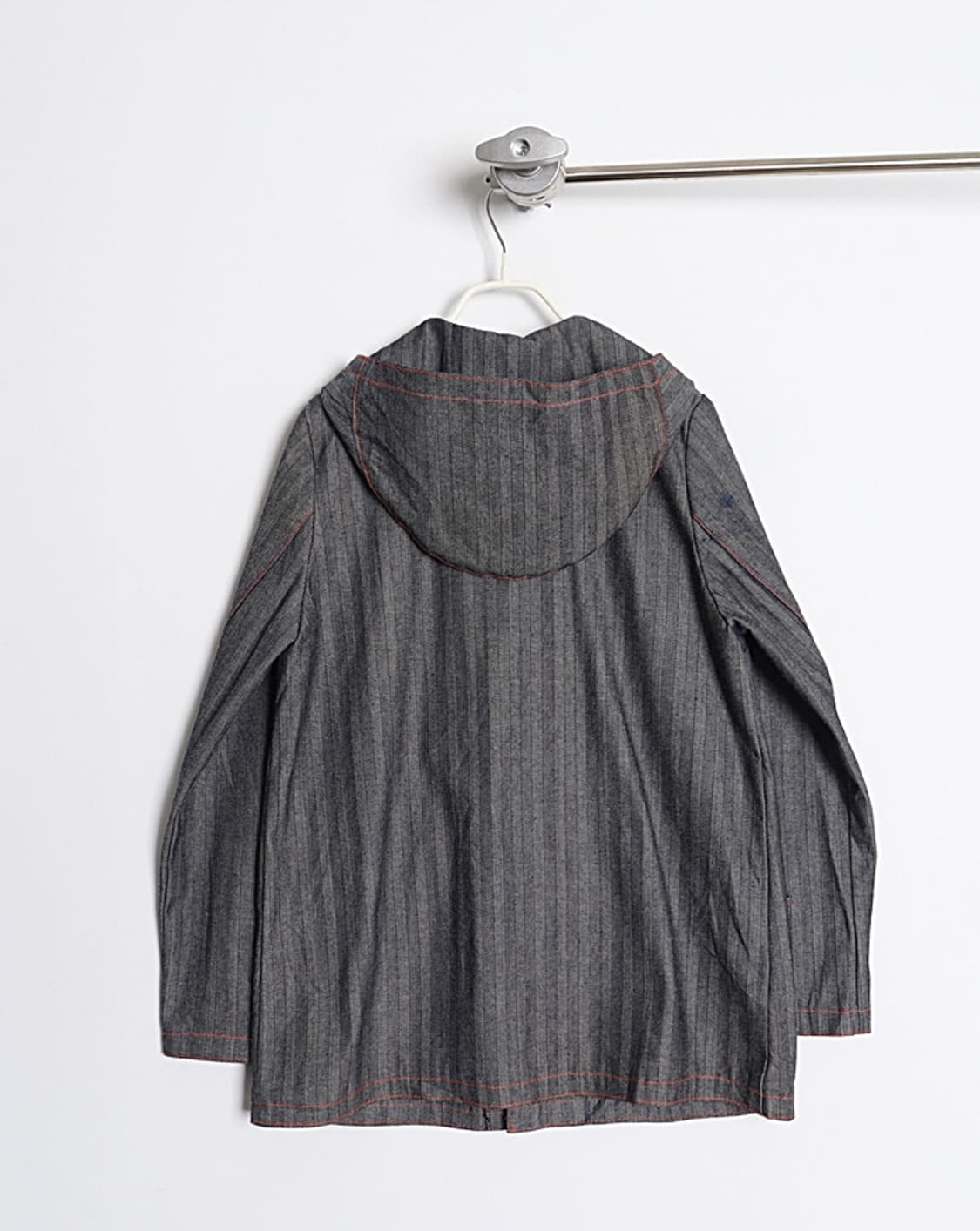 Non Herringbone Hooded Denim Jacket 상품이미지5