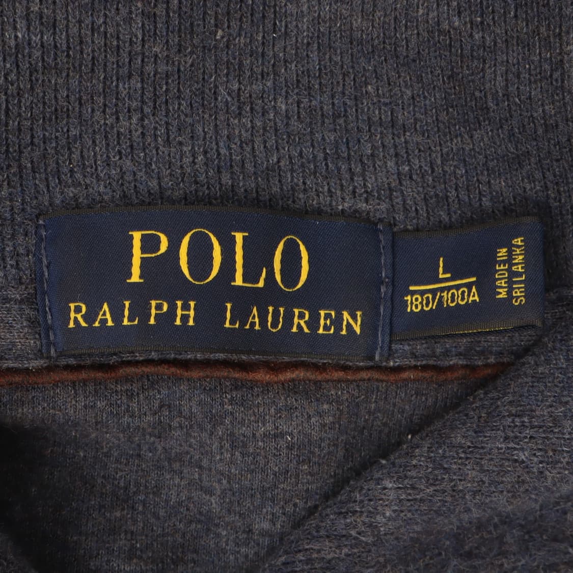 폴로 랄프로렌 네이비 숄카라 코튼 니트 스웻셔츠 상품이미지8