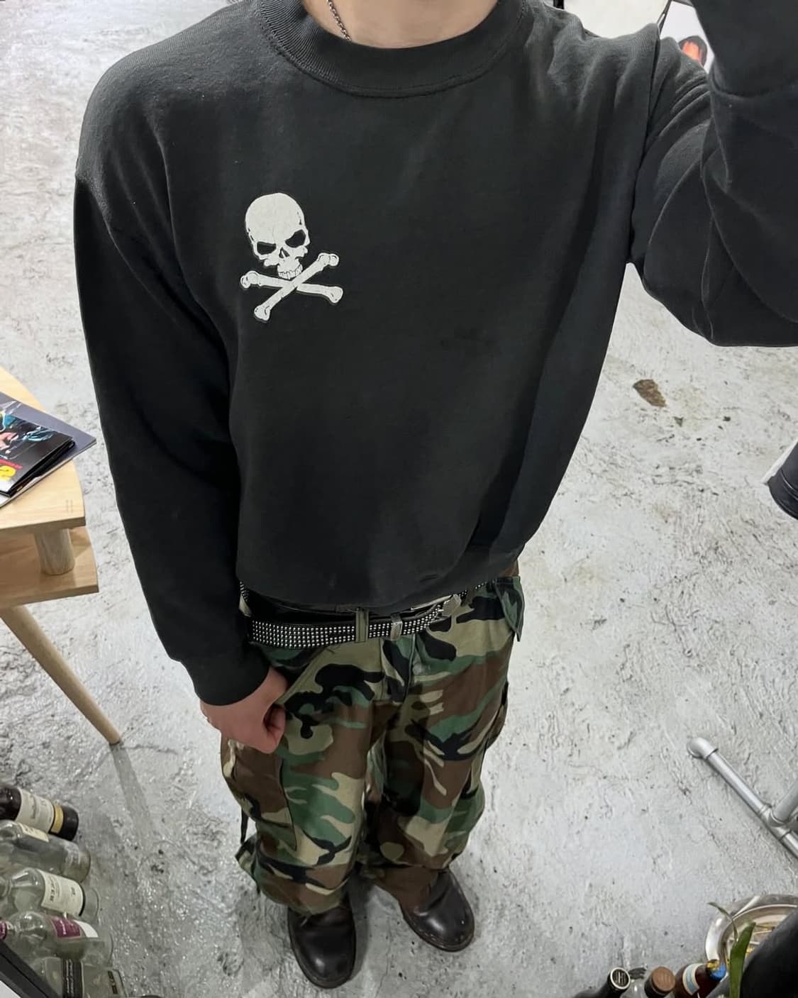 90s Fruit Of The Loom faded sweat  상품이미지1