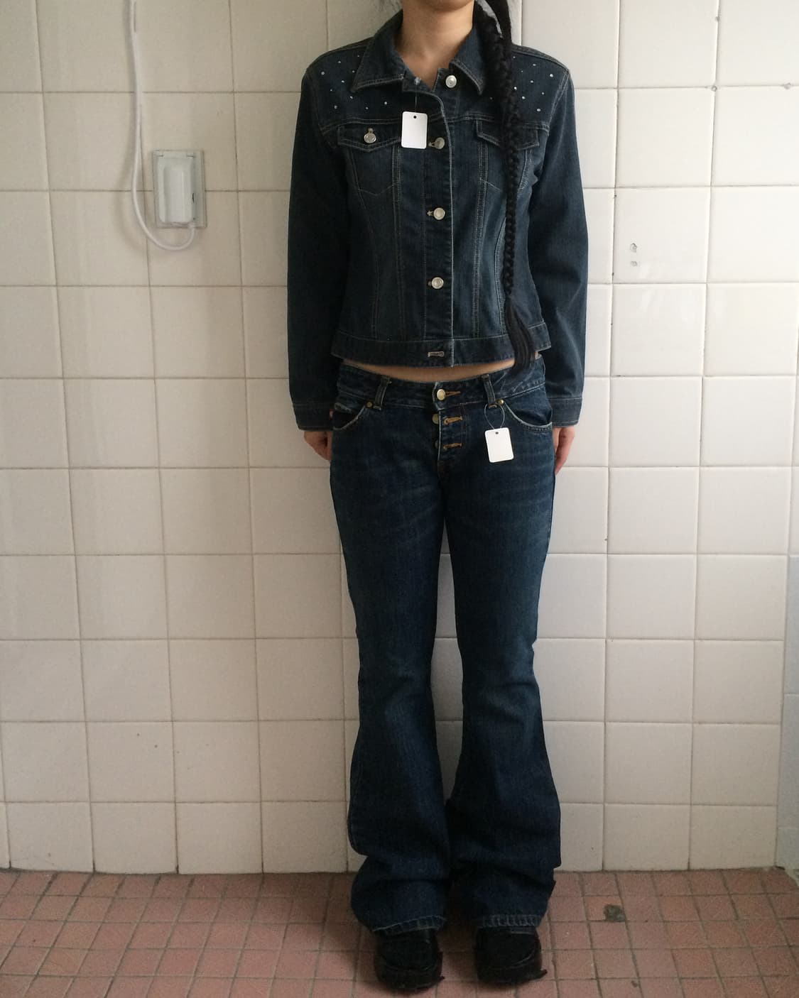 Cubic point denim jacket 상품이미지5