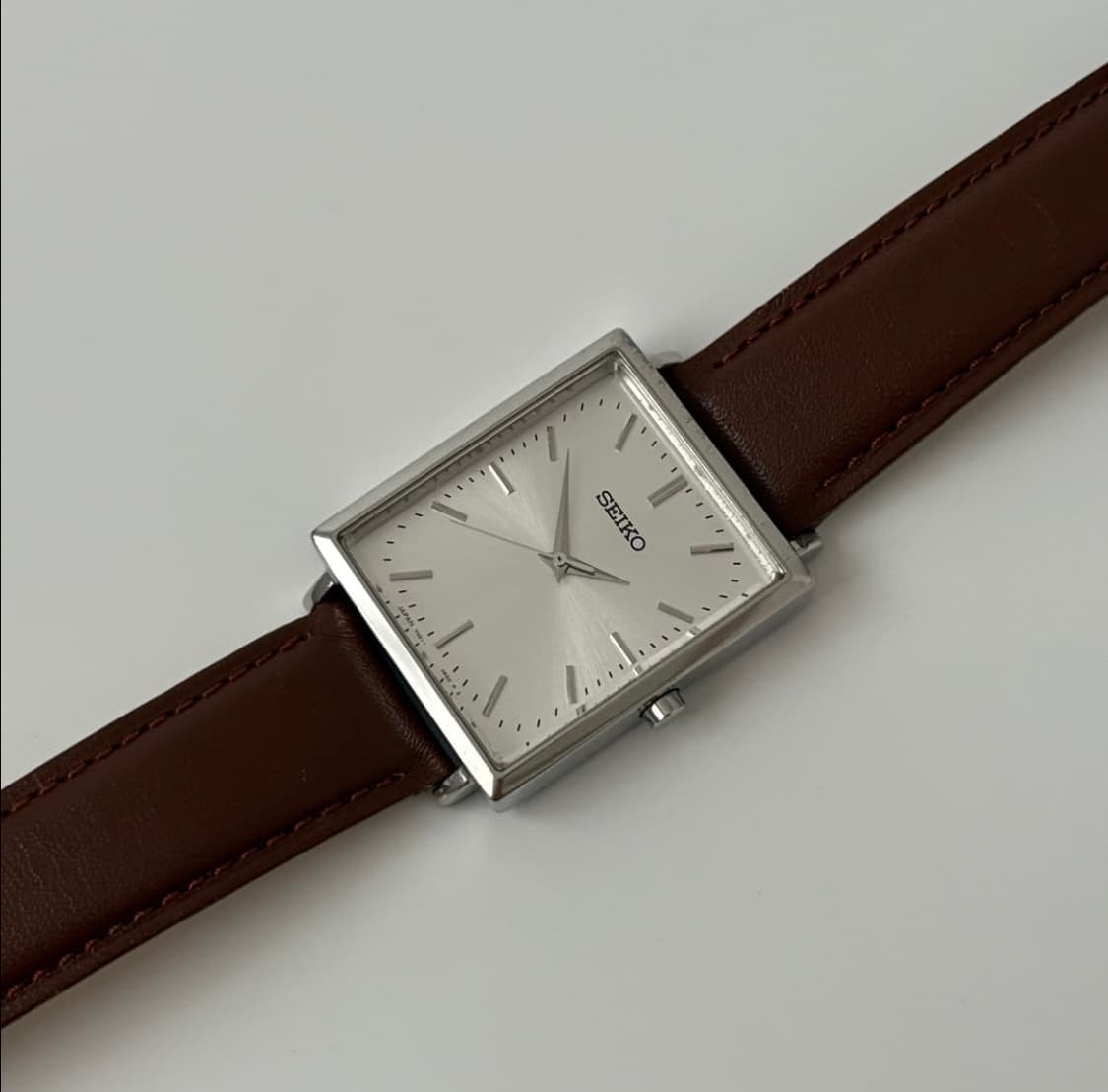 00s silver square quartz 상품이미지3