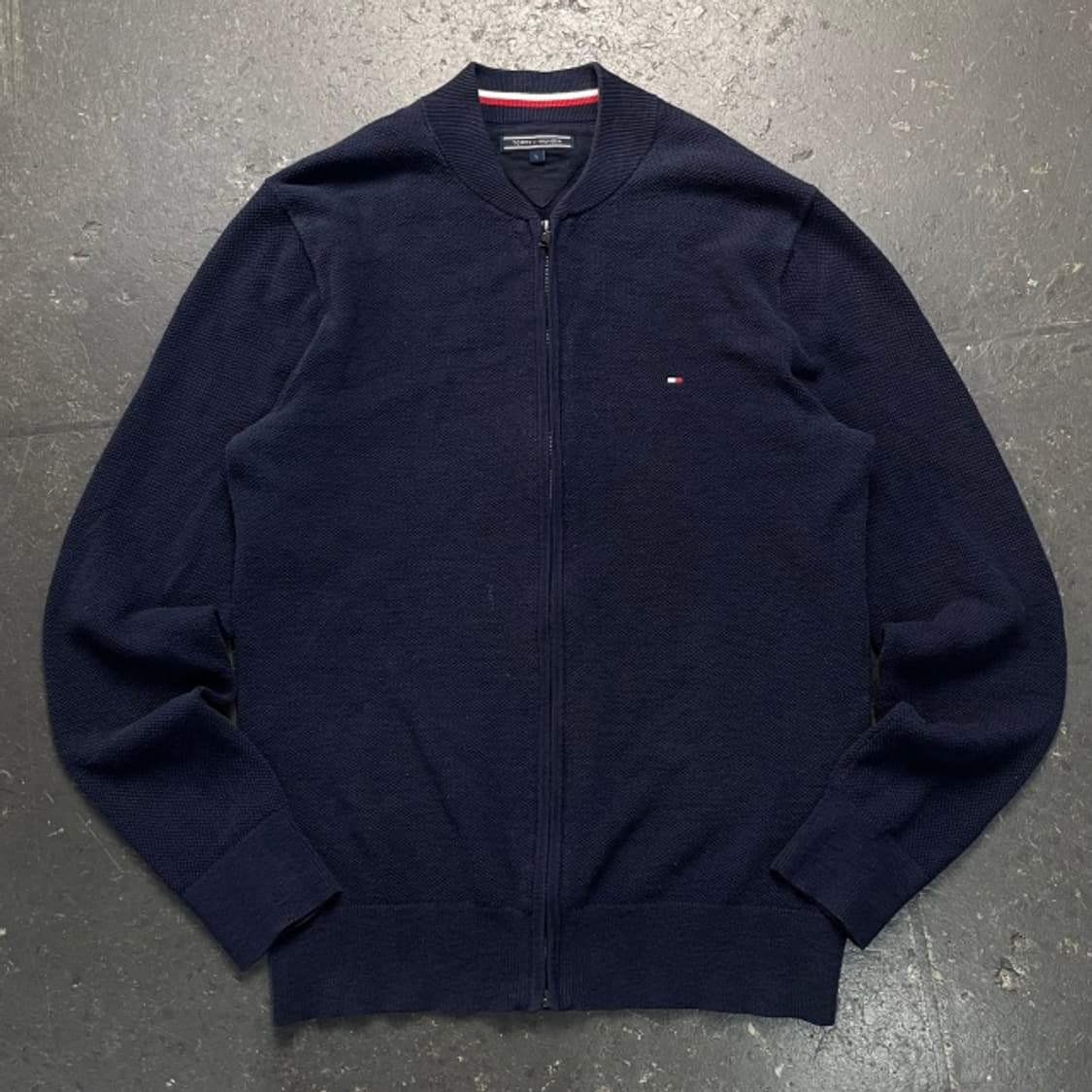 100 타미힐피거 니트집업  상품이미지1