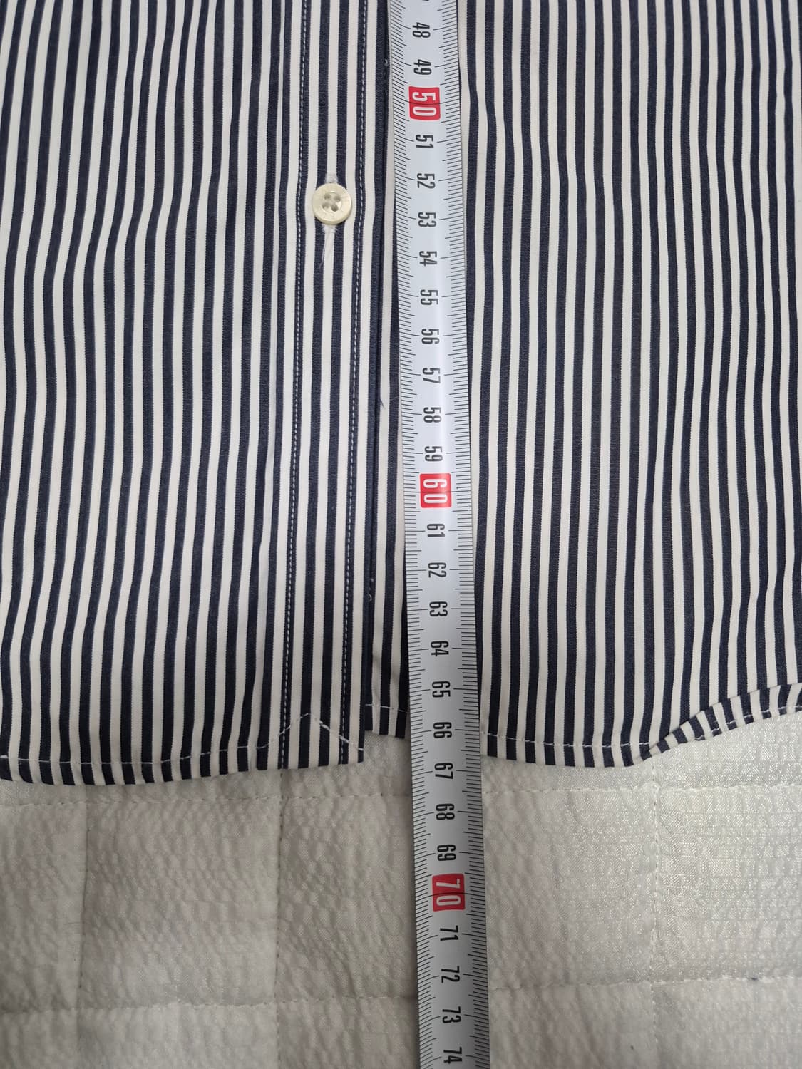 로렌 랄프로렌 크레스트 스트라이프 셔츠 여성 M사이즈 상품이미지10