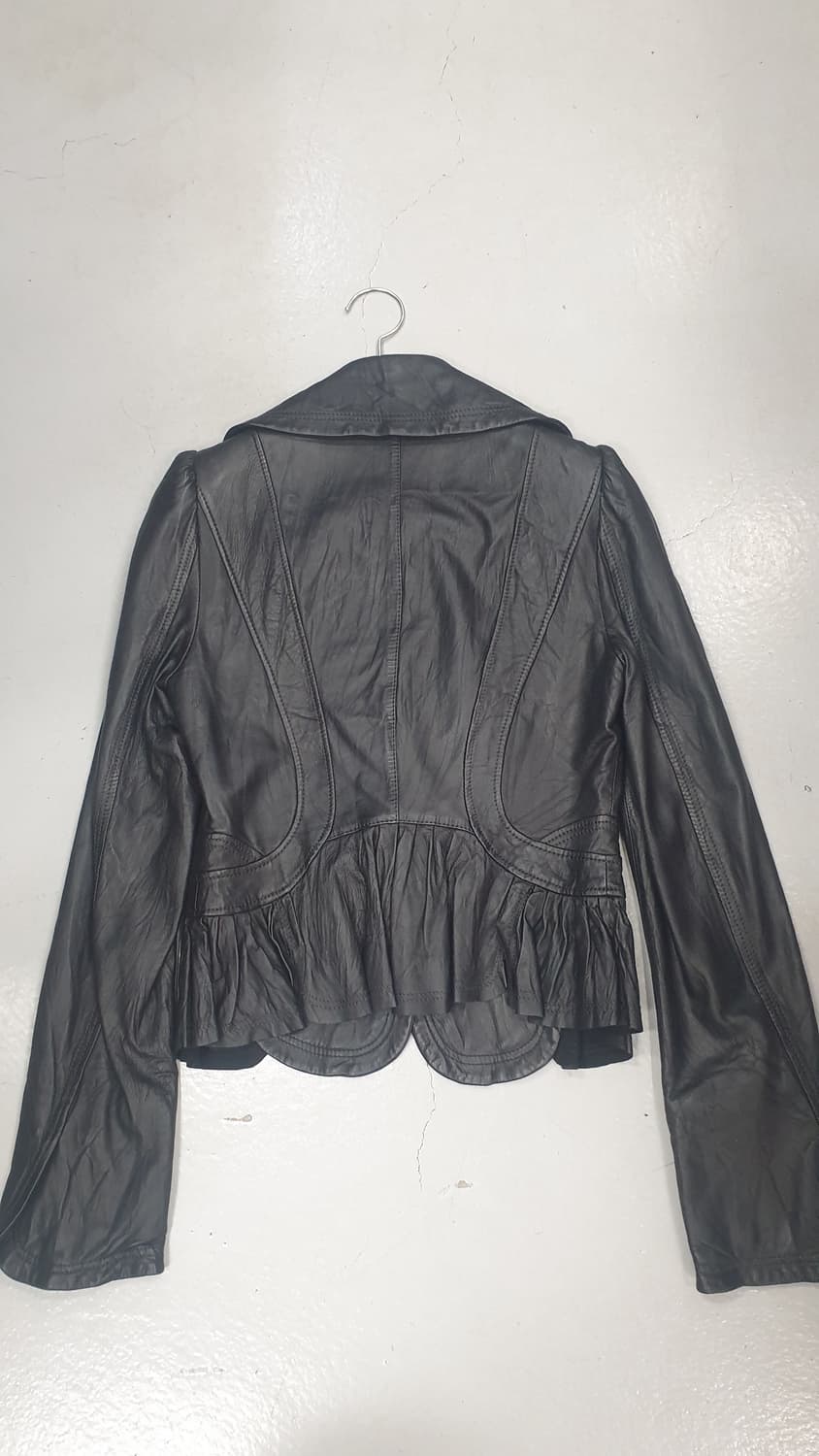 오즈세컨 다크브라운 양가죽 자켓55 상품이미지2