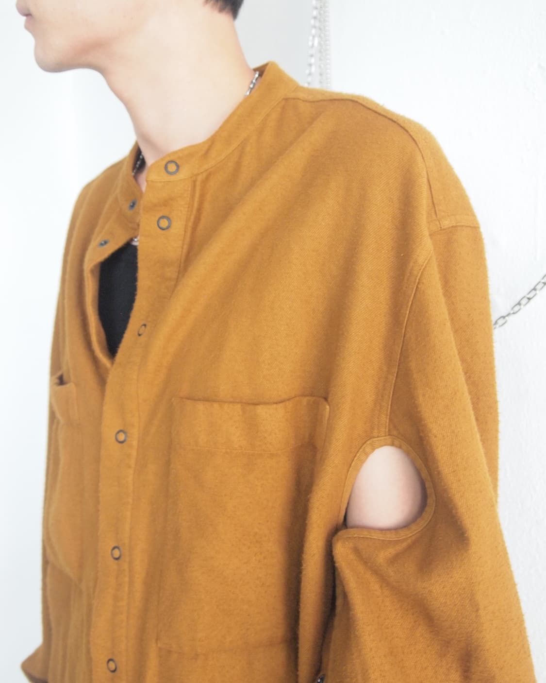 에크하우스 라타 07FW 멀티스냅 울 셔츠 상품이미지5