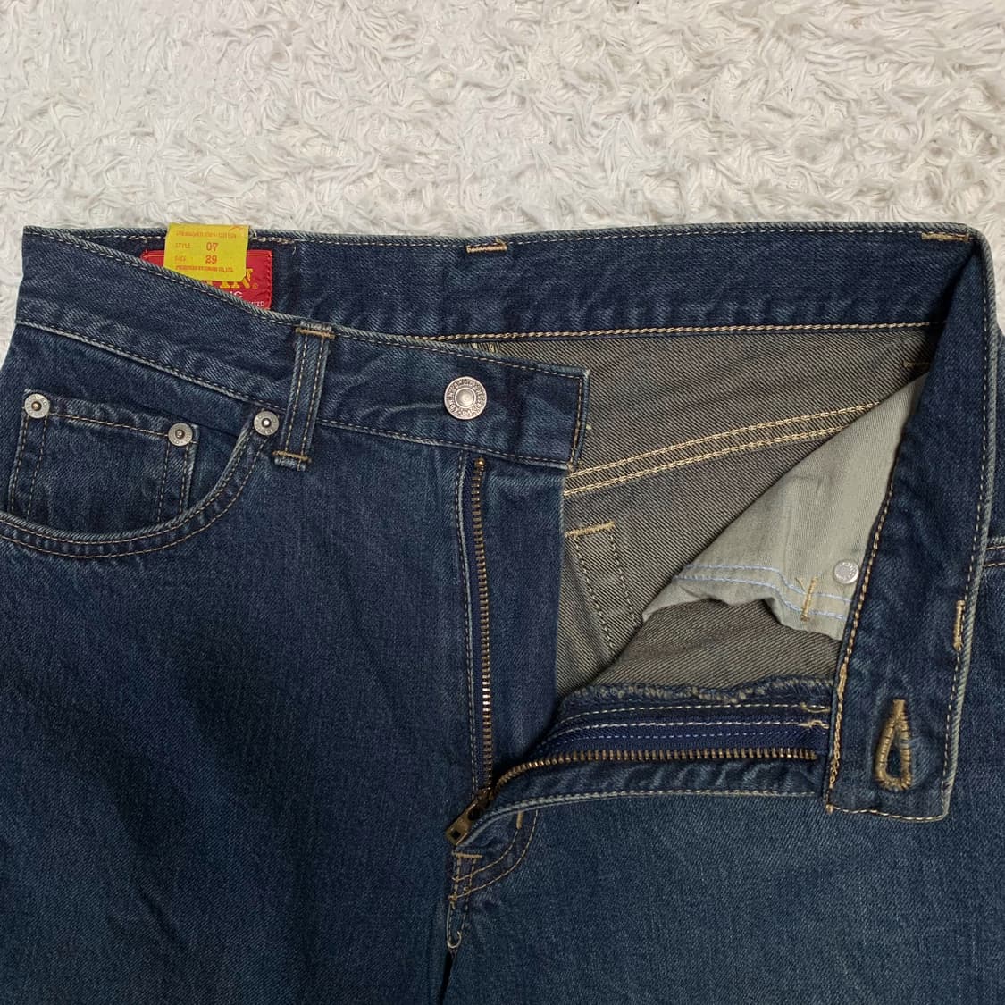 [28] EDWIN A-07 테이퍼드핏 데님팬츠 상품이미지4