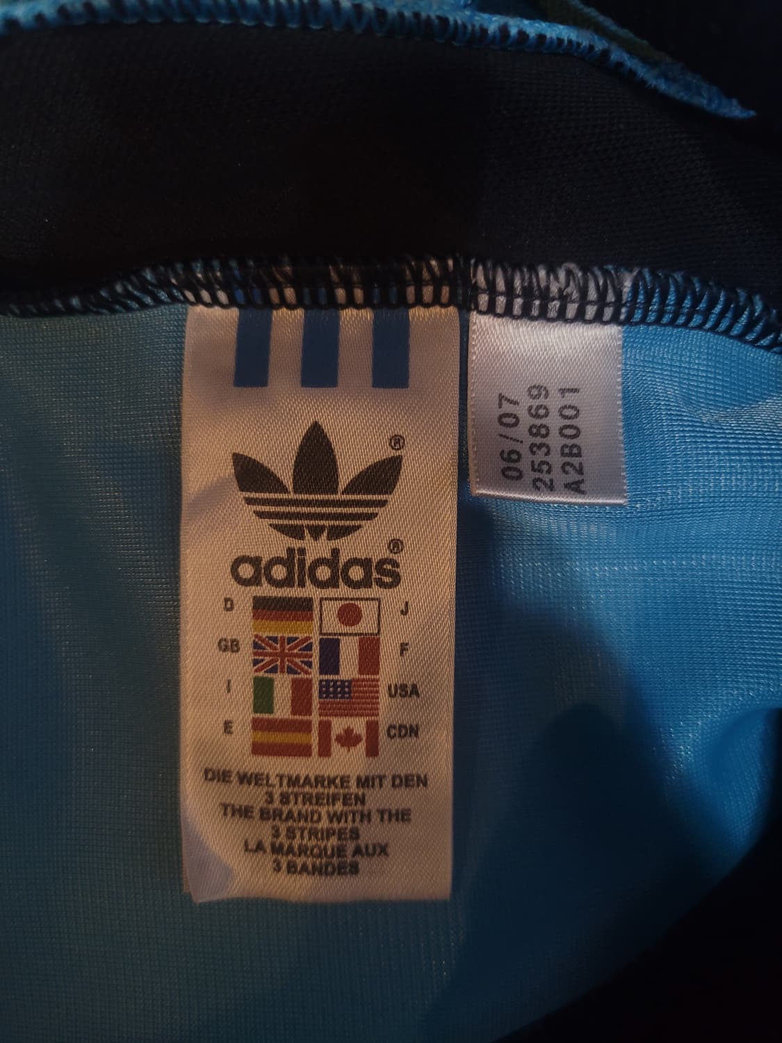 아디다스 불꽃 파이어버드 올드스쿨 BAHAMAS 바하마스 트랙탑 져지  상품이미지7