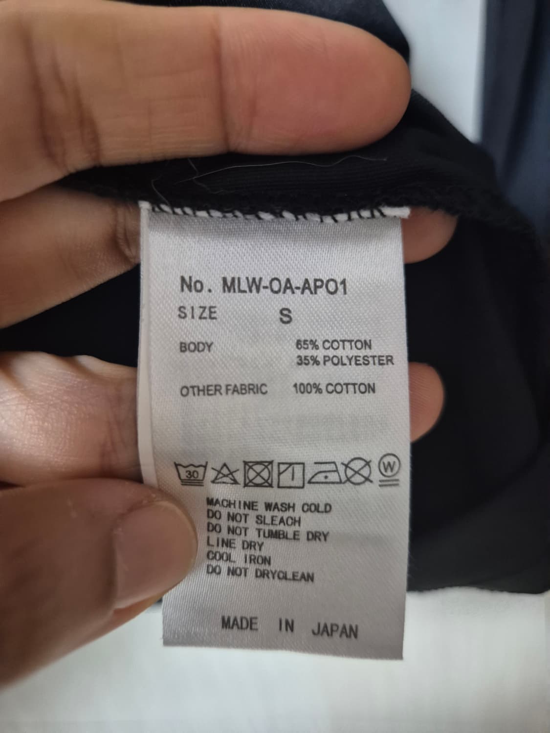 (정품) 22년 마크앤로나 골프웨어 카라티 긴팔 S (미사용품) 상품이미지6