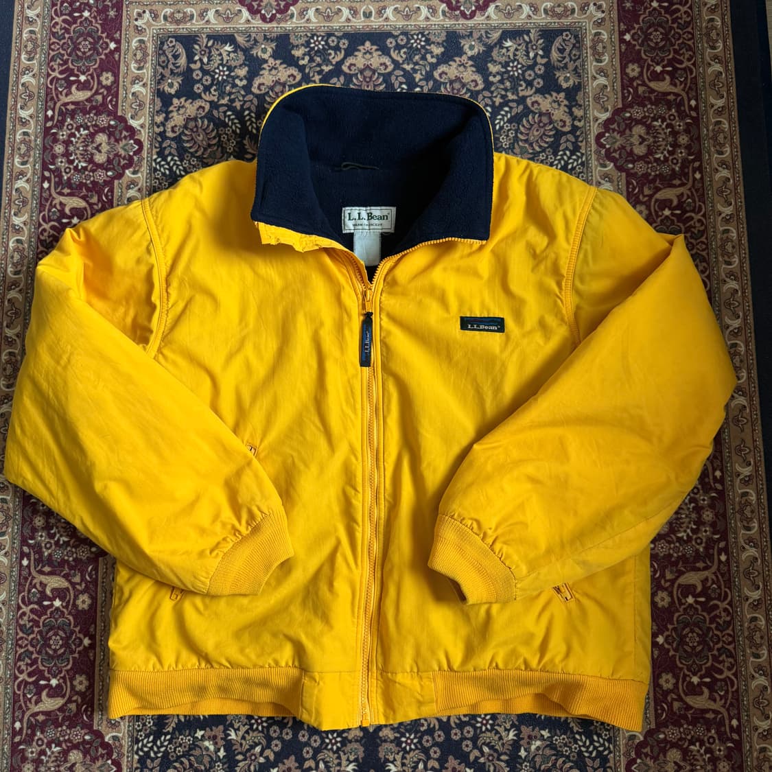 [L] 엘엘빈 웜업자켓 옐로우 상품이미지1