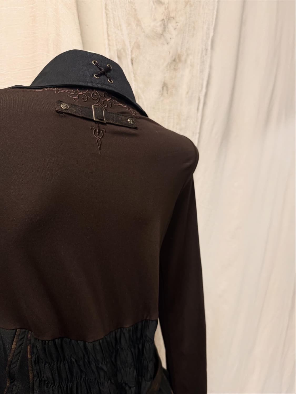 Ozz On Buckle Detail Long Dress 상품이미지4