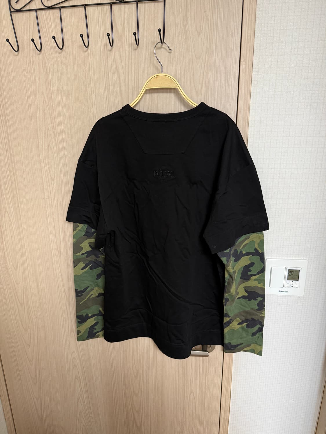 Juun.J 준지 카모 레이어드 롱슬리브 티셔츠 상품이미지4