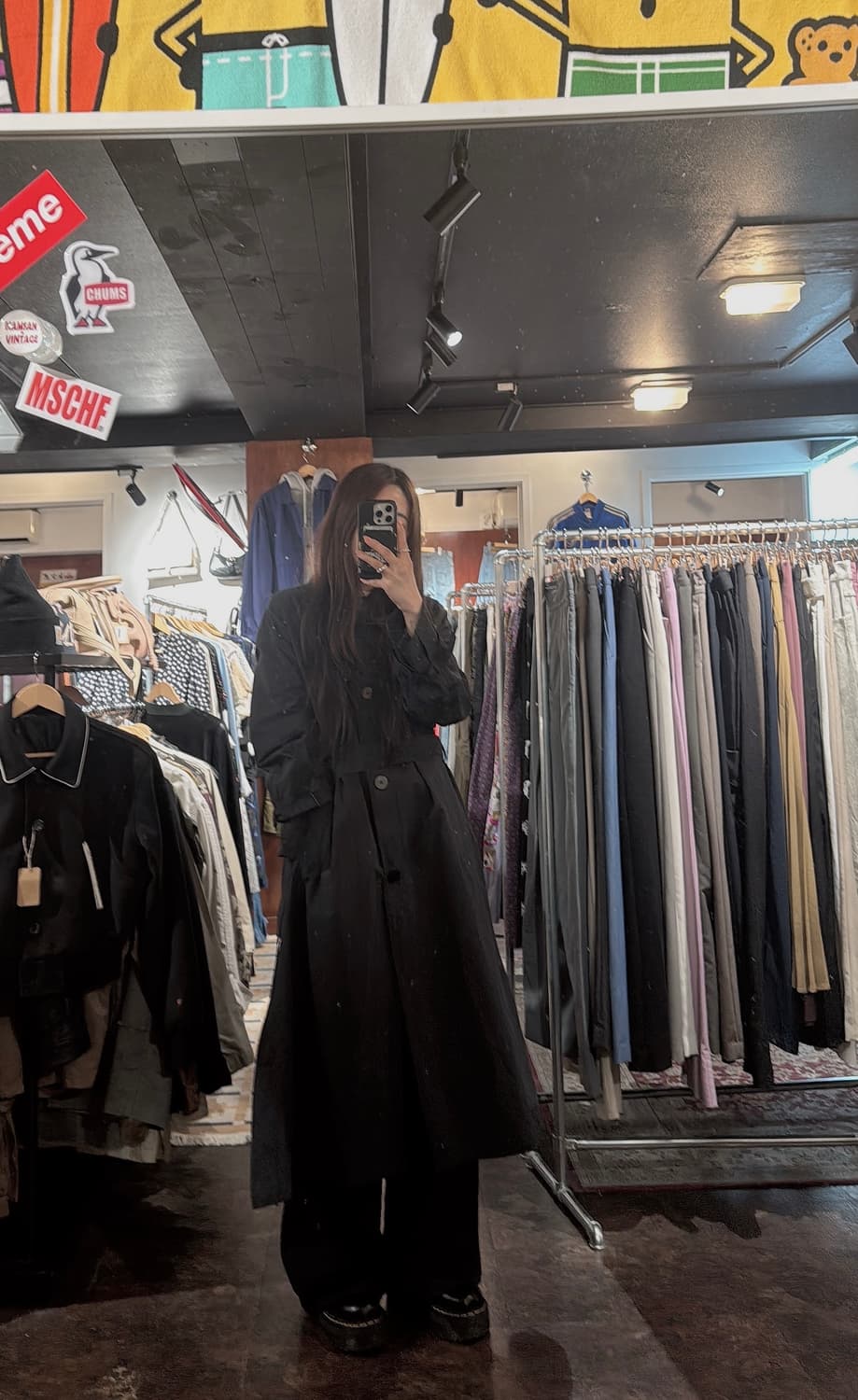 DKNY 네이비 싱글 벨트 벨트 트렌치 코트 S 상품이미지7