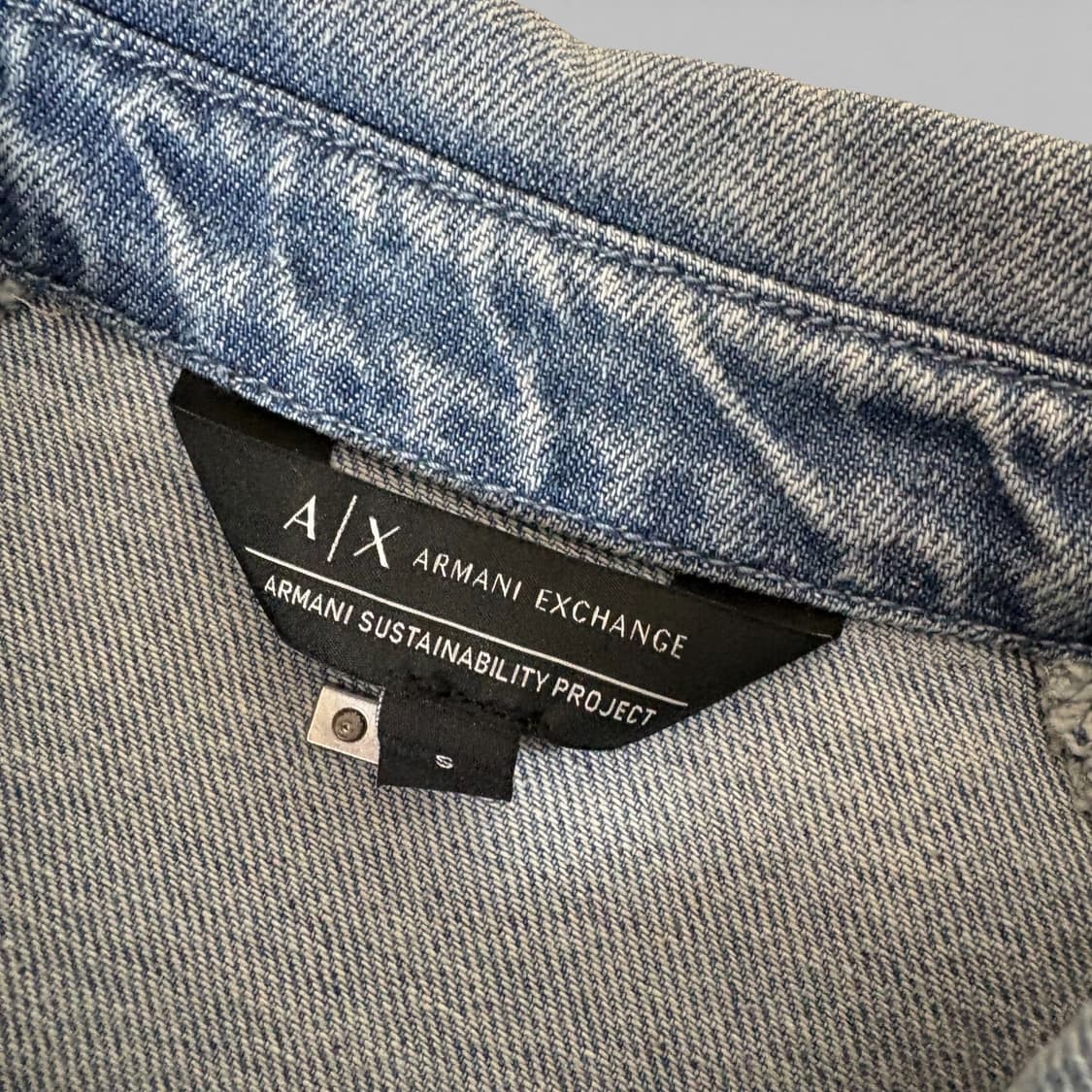 armani exchange denim shirt 상품이미지3