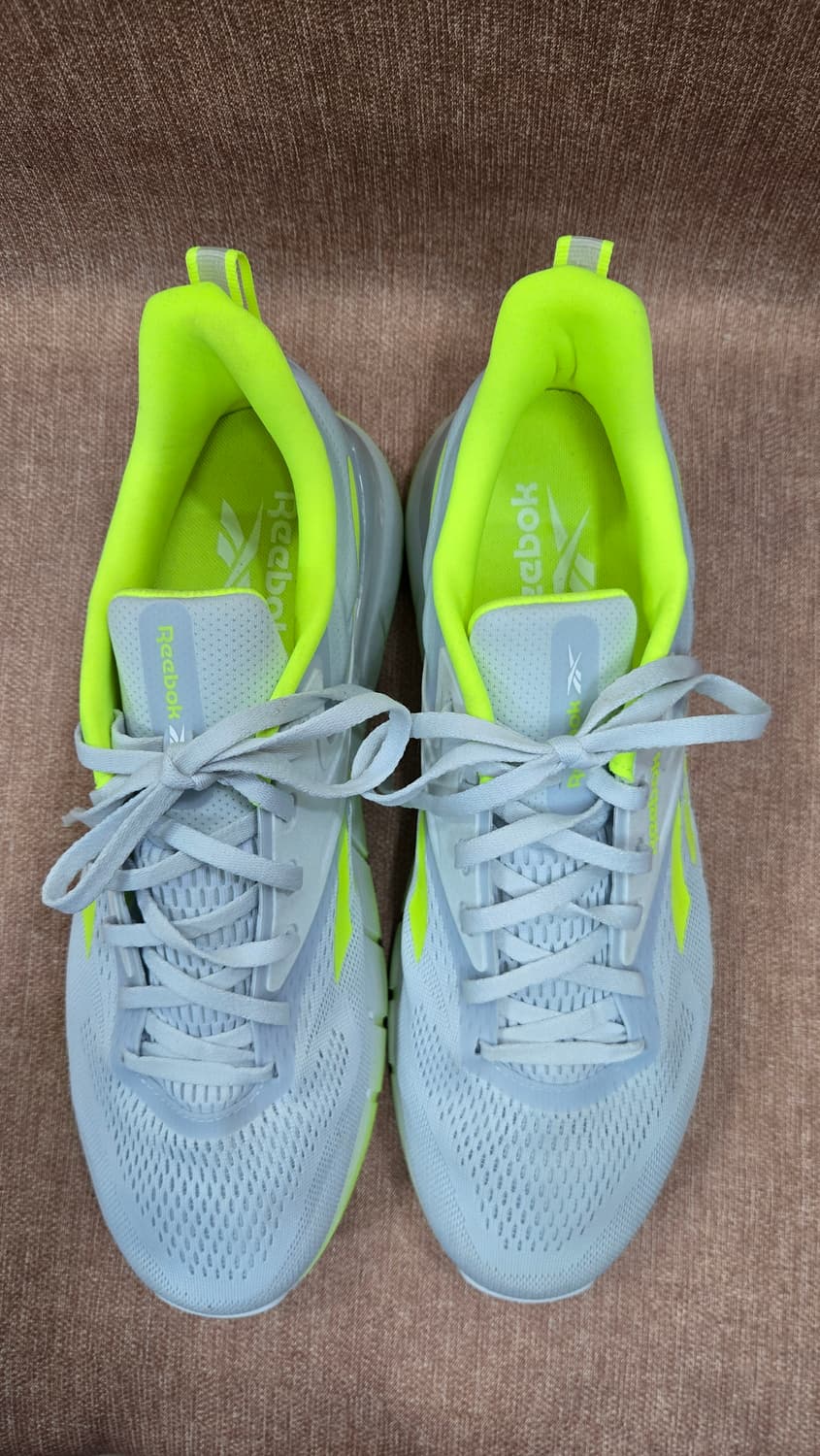 리복 미착용 310mm- 나노 짐 문 화이트  라임 트레이닝 스니커즈 상품이미지2