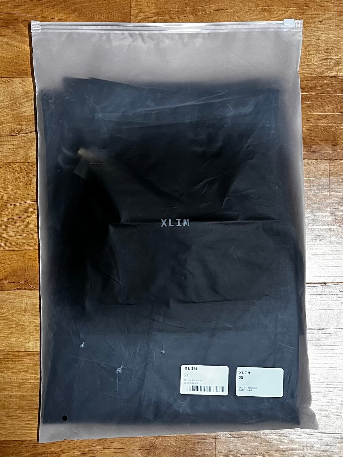 xs size) xlim EP.7 04 TROUSERS 유광블랙 상품이미지8
