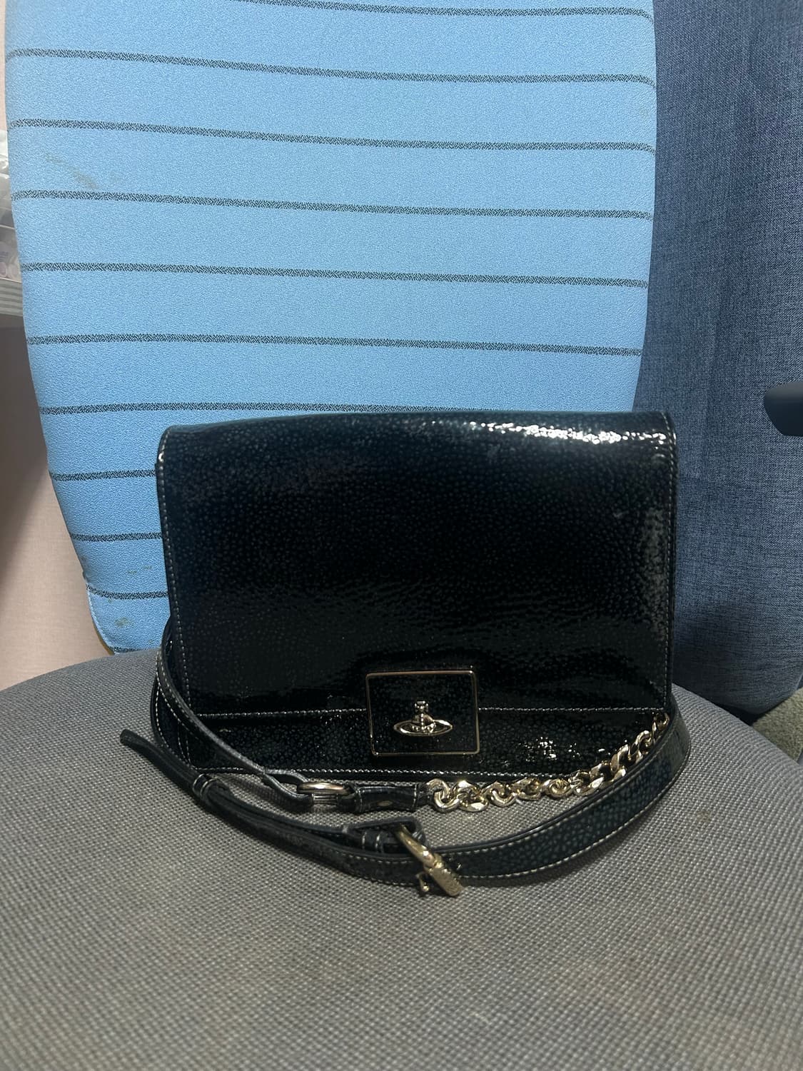 비비안웨스트우드 에나멜 크로스백 상품이미지1