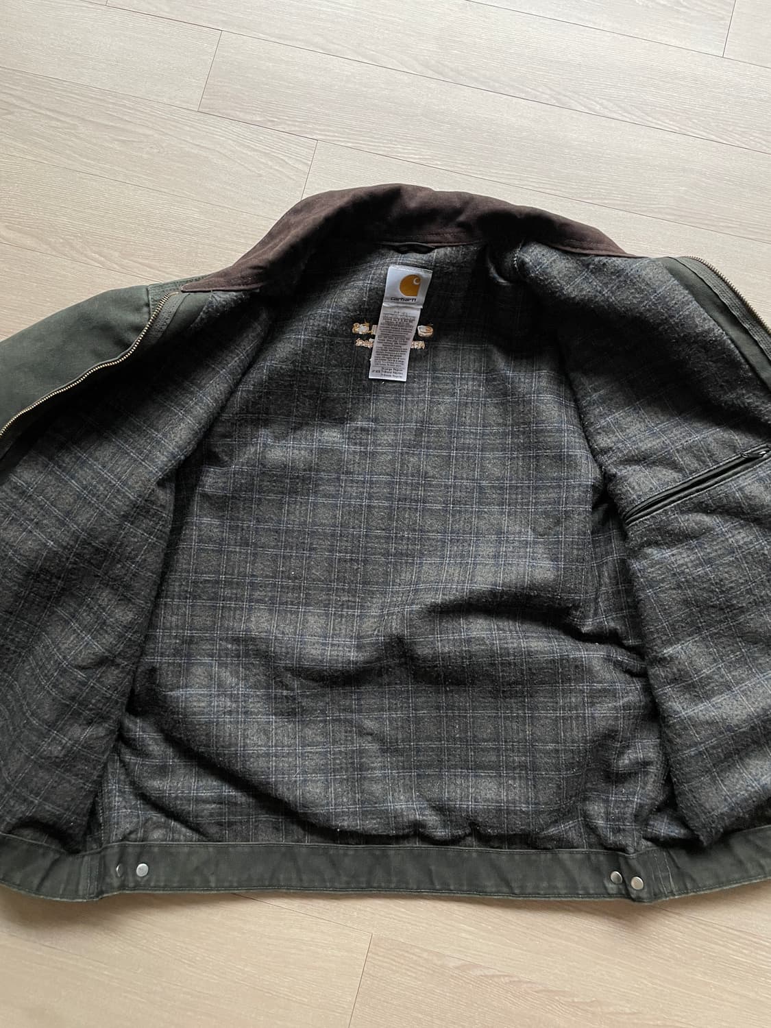칼하트 J97 모스 mos 디트로이트 자켓 빈티지 carhartt 상품이미지7