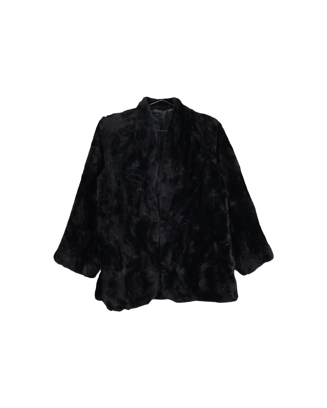 Jpn Black Eco Fur Jacket 상품이미지5