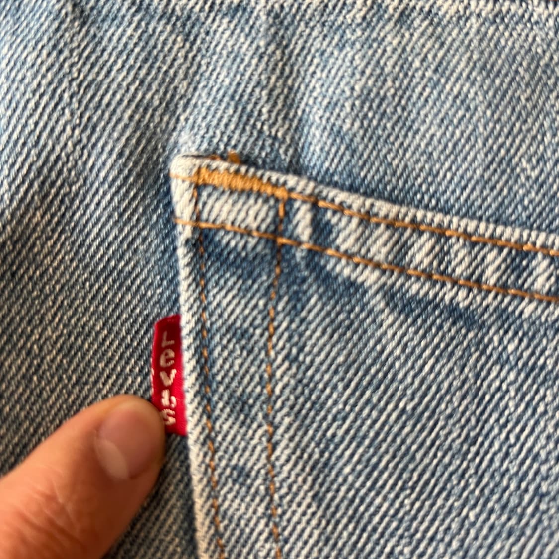빈티지 00s Levi's 550 데님 쇼츠 상품이미지6