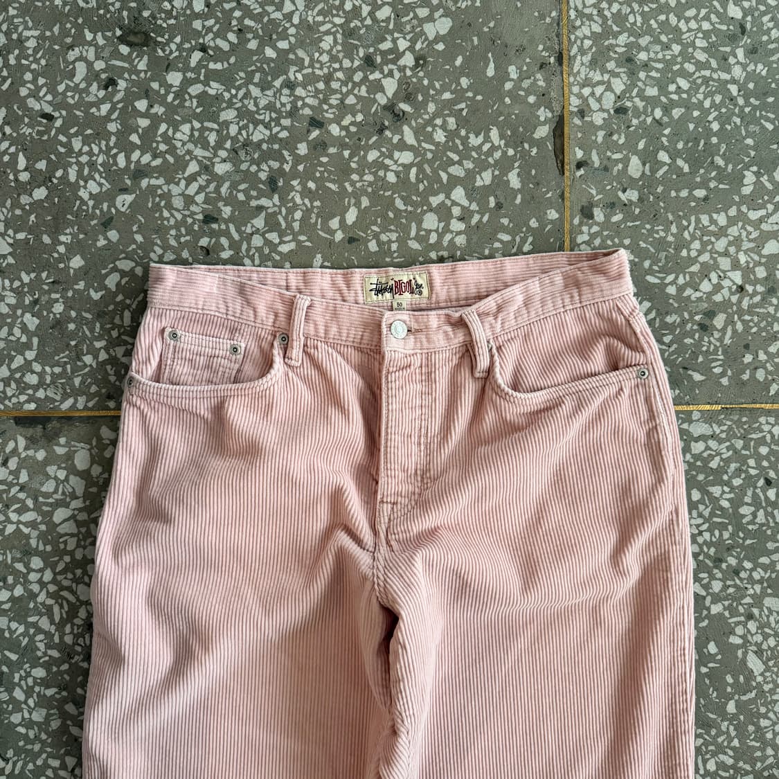 스투시 빅올진 워시드 핑크 상품이미지4