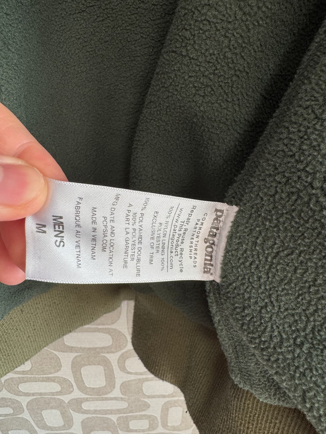 Patagonia 파타고니아 배기스 MA-1 자켓 상품이미지6