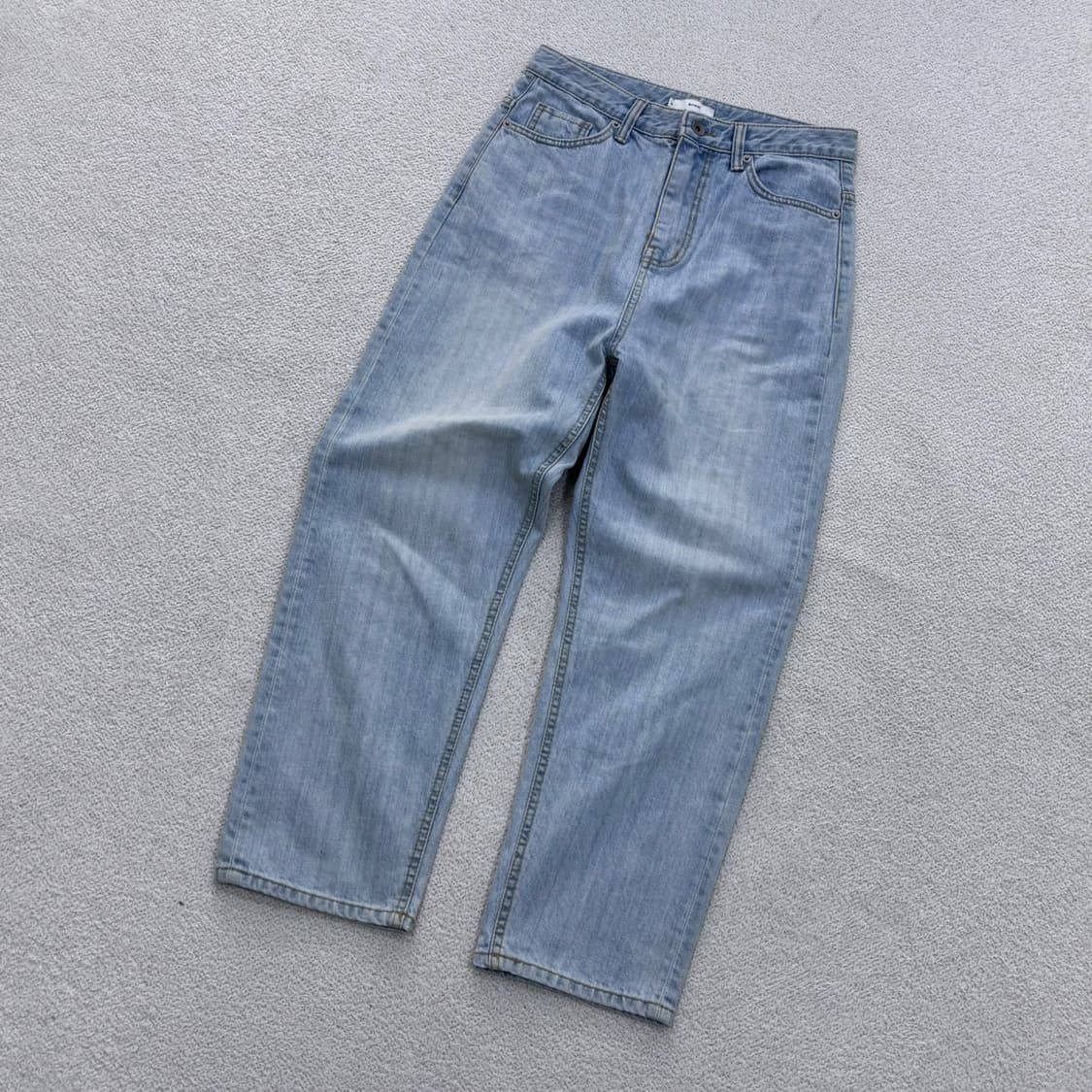 2 빈티지 여성 연청 데님 팬츠 0504E 상품이미지1