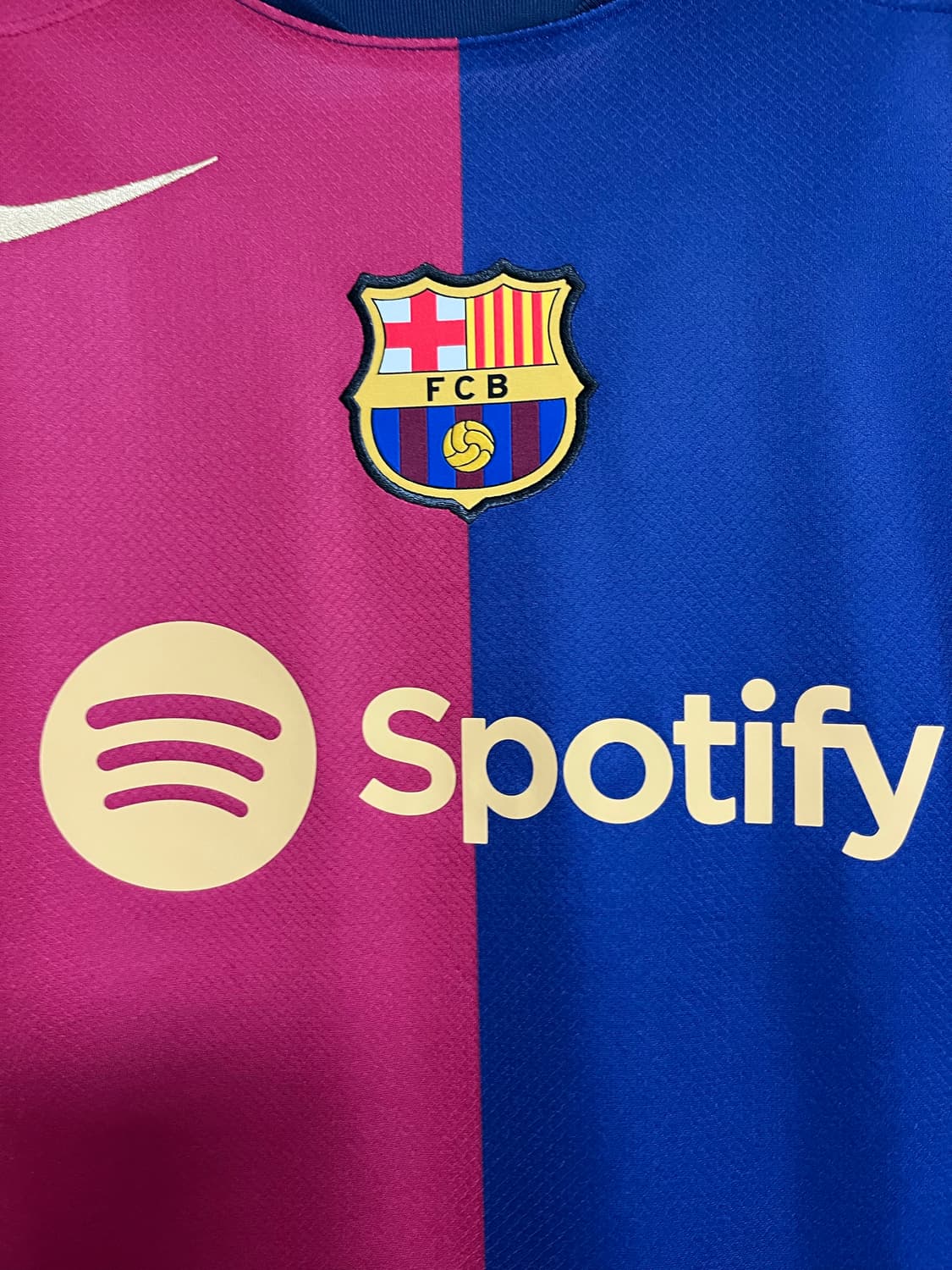 [XL] 바르셀로나 24-25 홈 유니폼 하피냐 마킹 상품이미지6