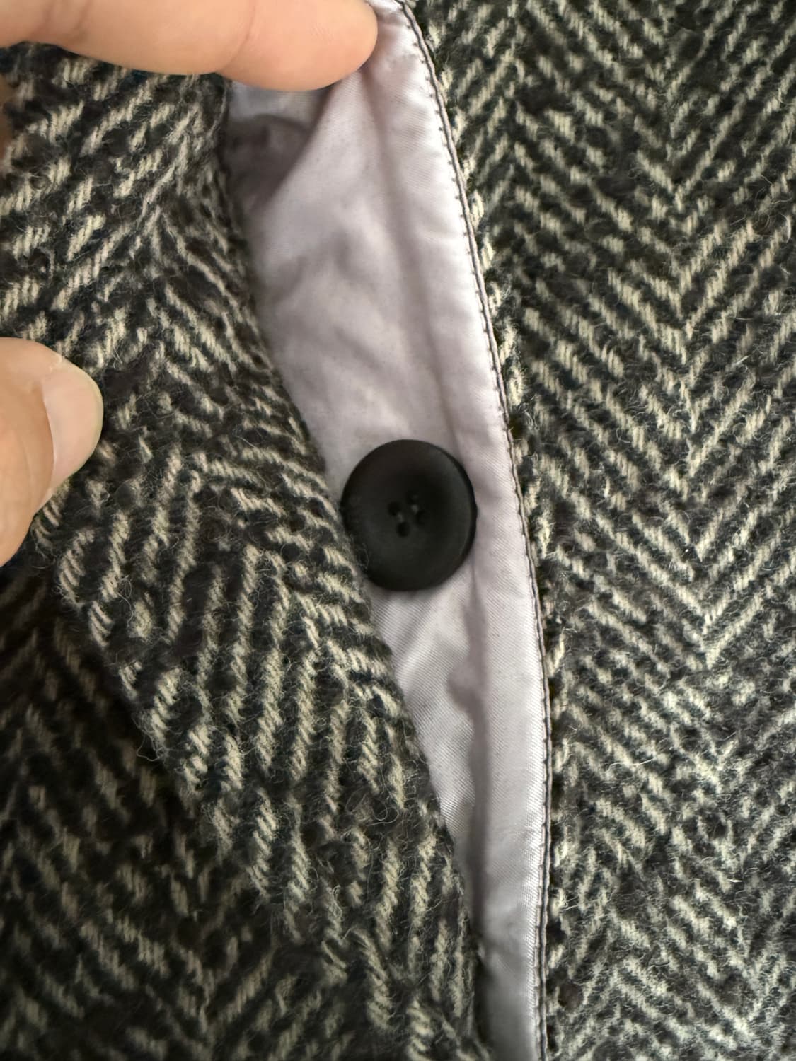 시엔느(Sienne) 울&알파카 헤링본 코트(택 달린 제품) 상품이미지6