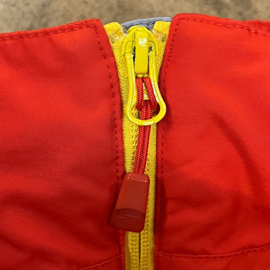 [정품/XL] 노스페이스 오렌지 회색 바람막이 b19 상품이미지8