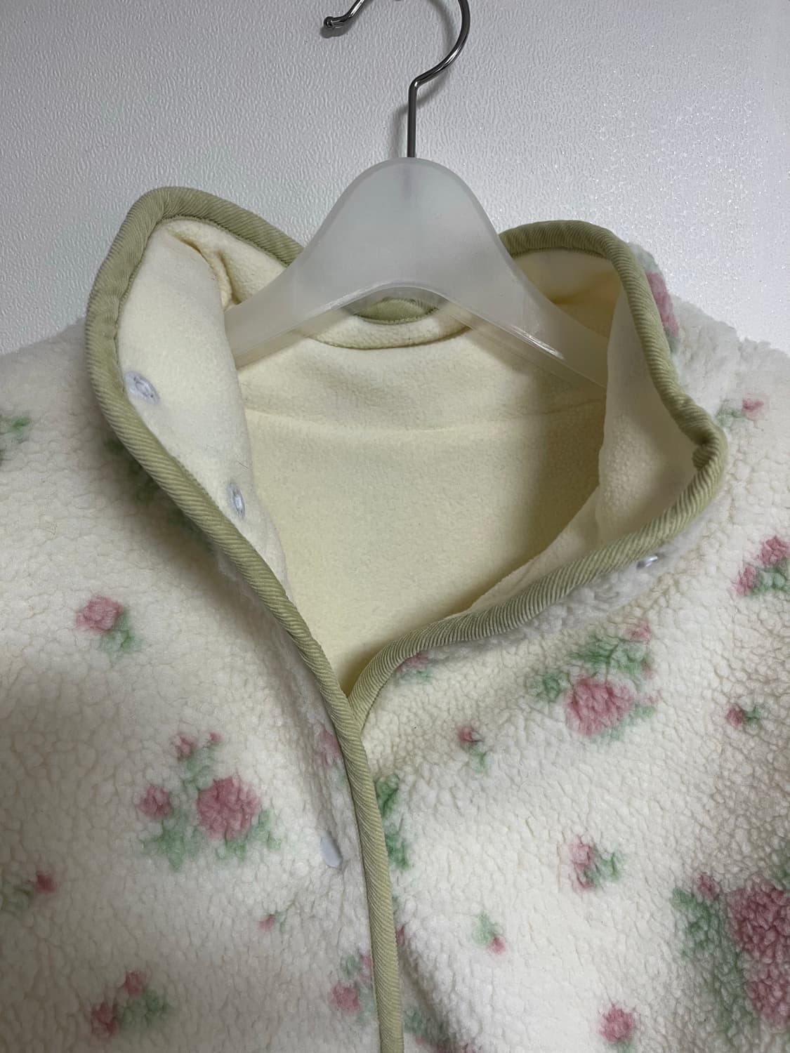 셀리테일즈 플라워 리버시블 후리스 자켓 플리스 상품이미지4