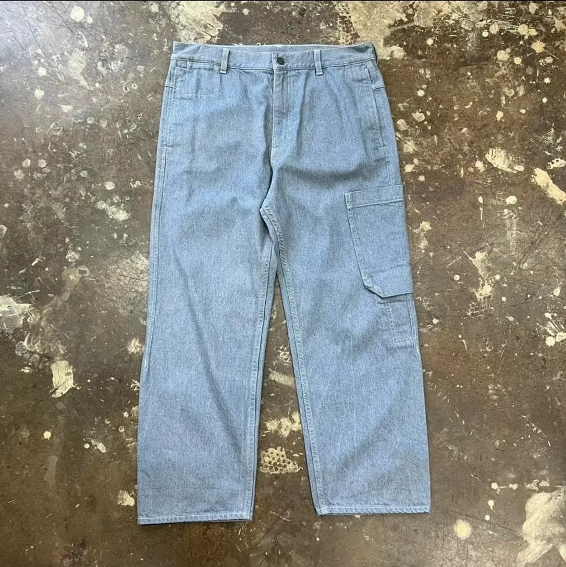 31) COS 코스 코튼 데님 바지 오가닉 카고 팬츠 미니멀룩 상품이미지2