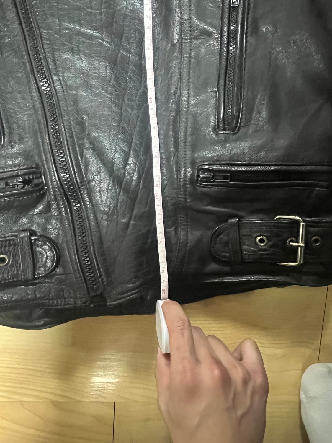 빈티지 카우레더 자켓 상품이미지9