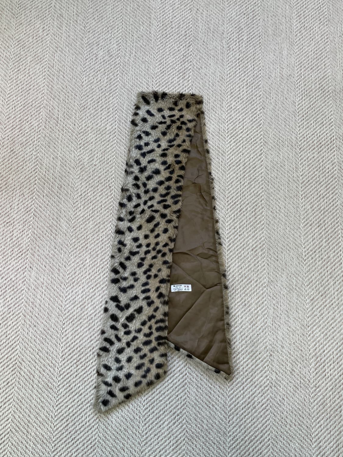 빈티지 레오파드 머플러  J03966 상품이미지2