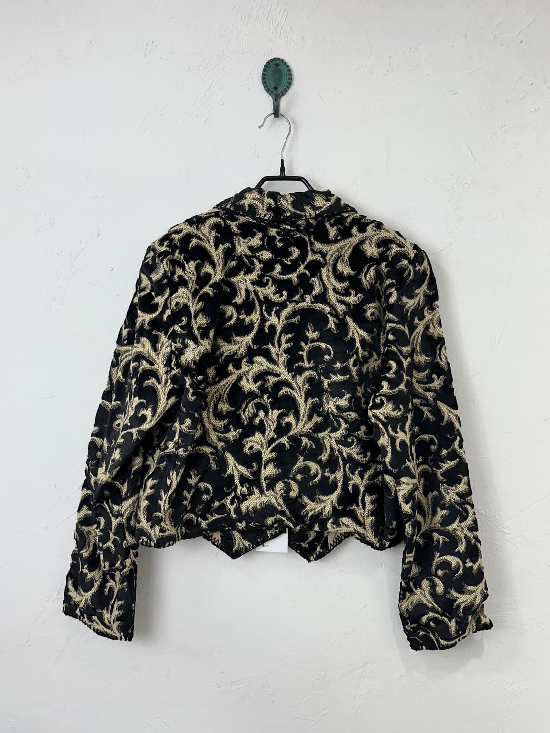 90s EXPOSE 자가드 패턴 자켓 (MADE IN USA) 상품이미지5