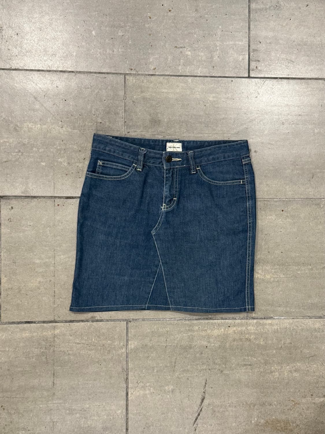 Calvin Klein 데님 스커트 상품이미지4