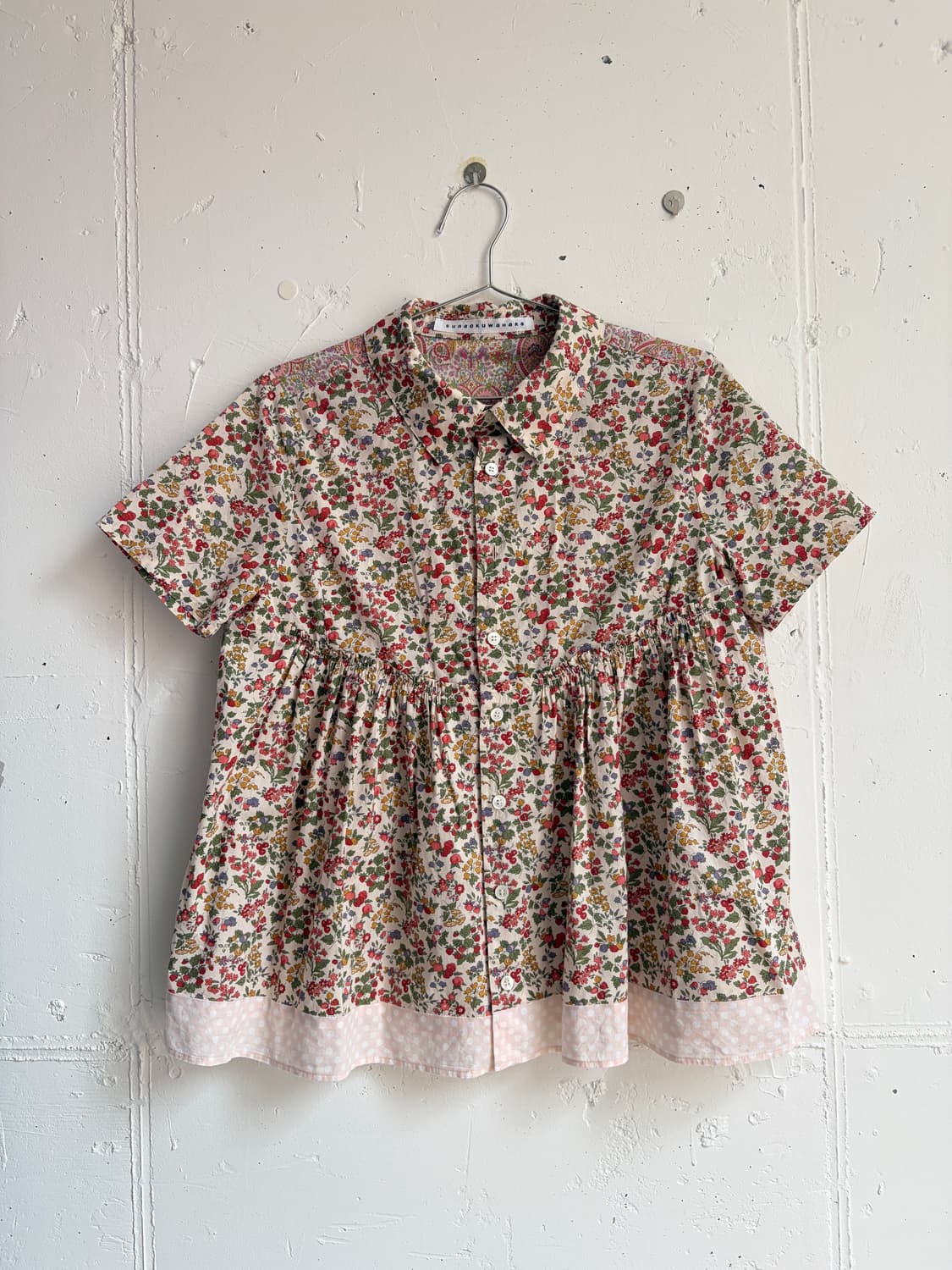 SUNAOKUWAHARA short sleeve shirt 상품이미지1