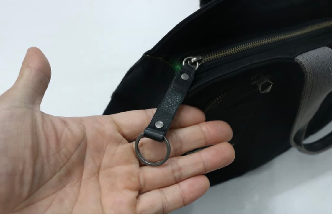 디젤 아카이브 블랙 보스턴 토트백 상품이미지4