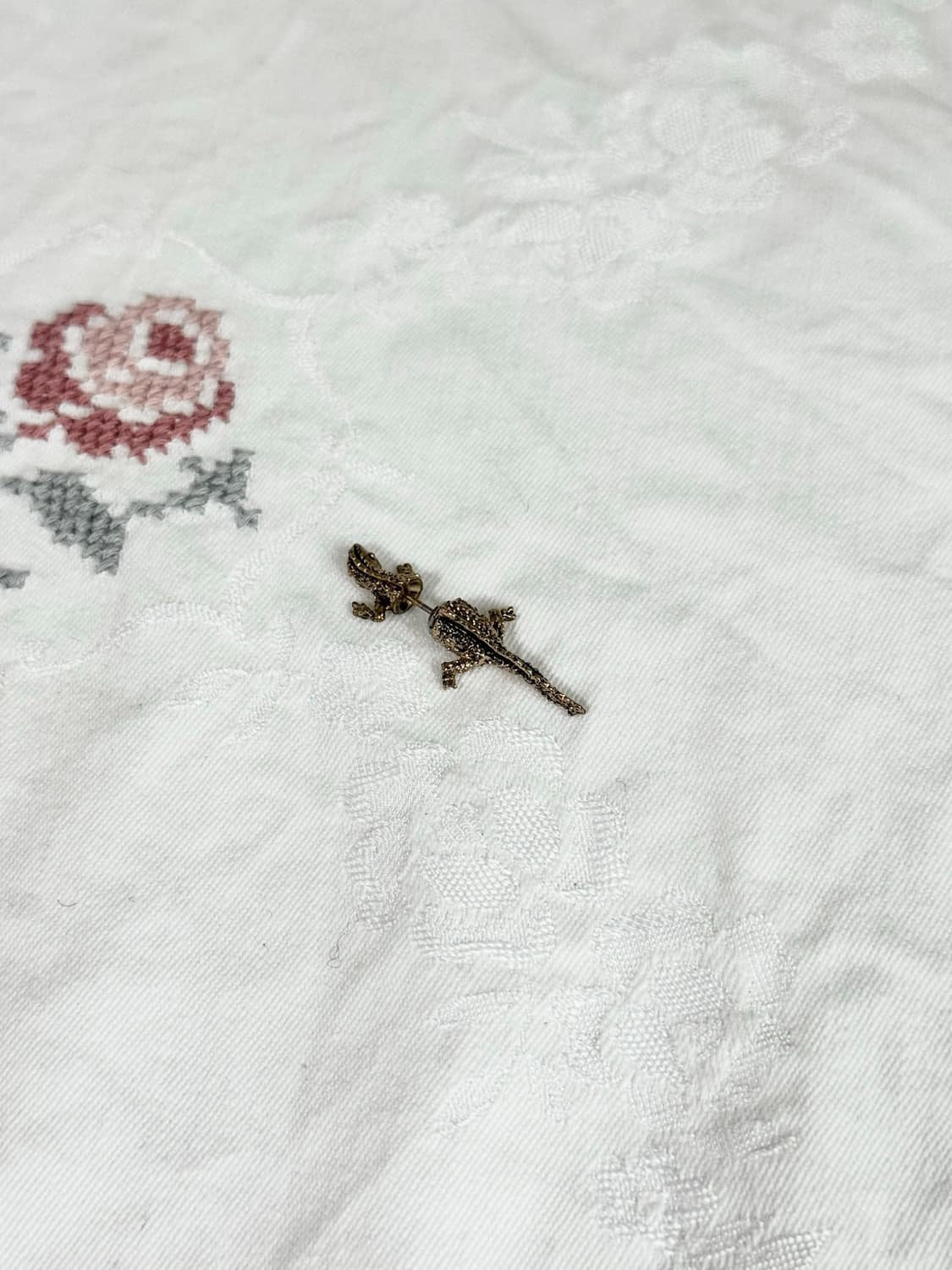 빈티지 도마뱀 모티브 피어싱 (1pcs) 상품이미지2