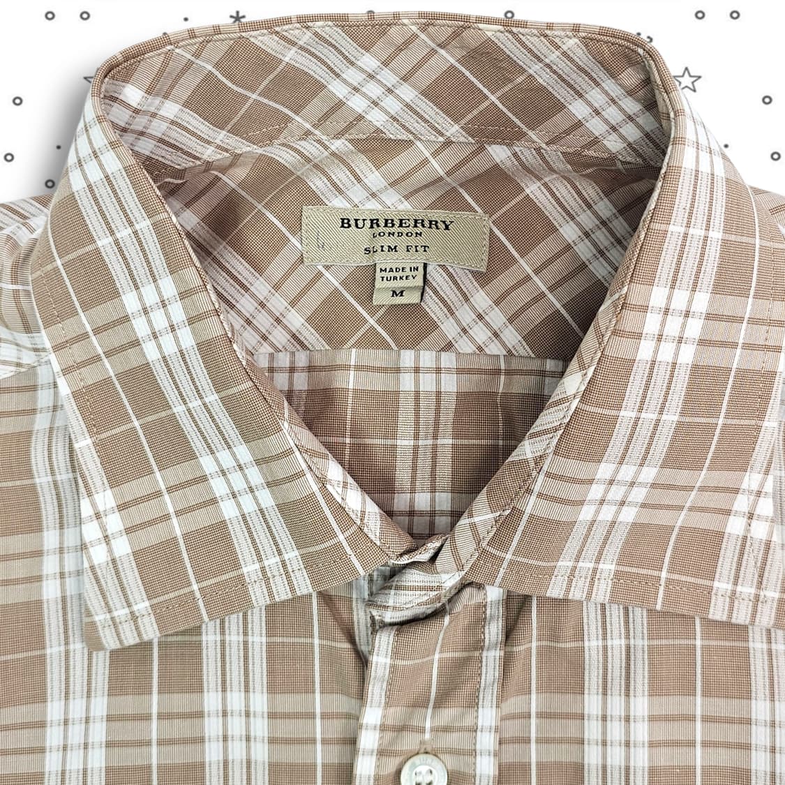 M Burberry 버버리 체크 반팔 셔츠 상품이미지4