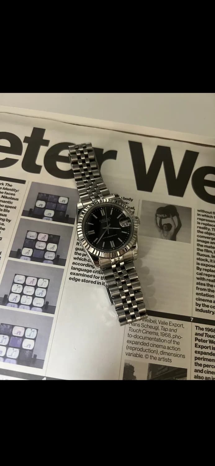 세이코 데이저스트 흑판 36mm 상품이미지1