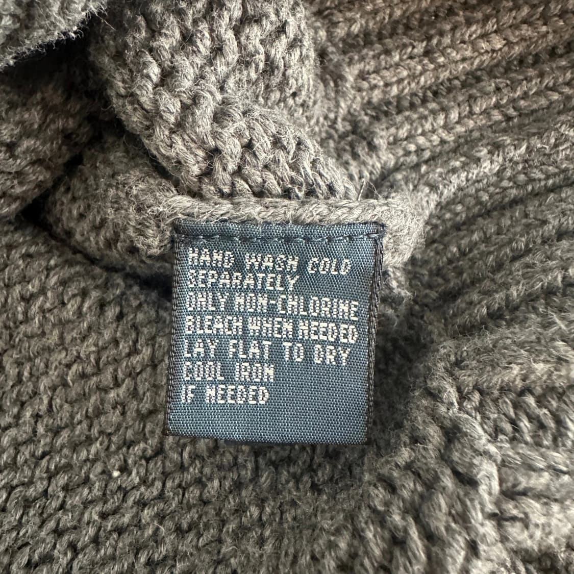 폴로 랄프 로렌 블랙 코튼 크루넥 스웨터 상품이미지5