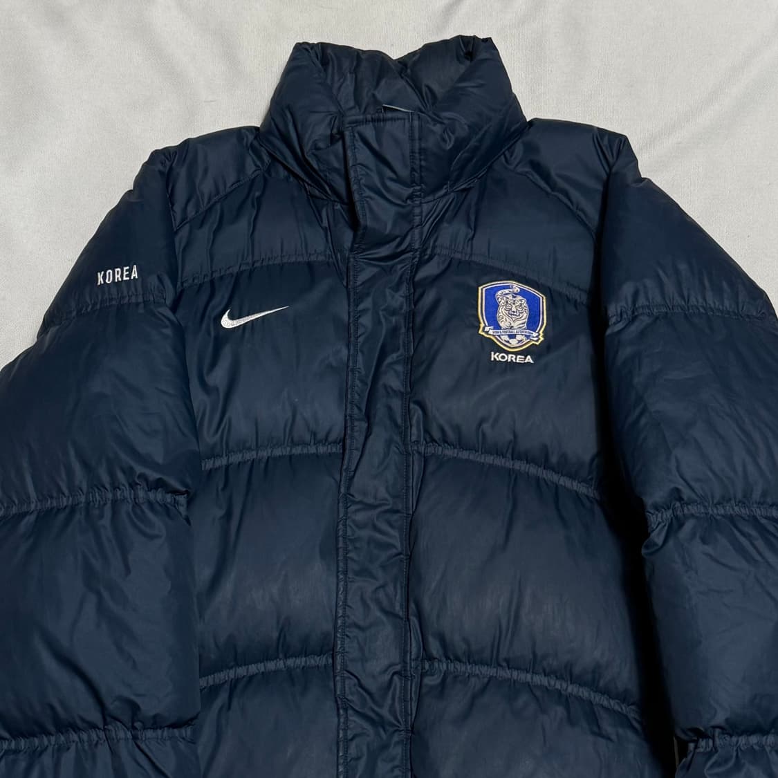 L 나이키 국대 축구팀 네이비 덕다운 패딩 상품이미지1