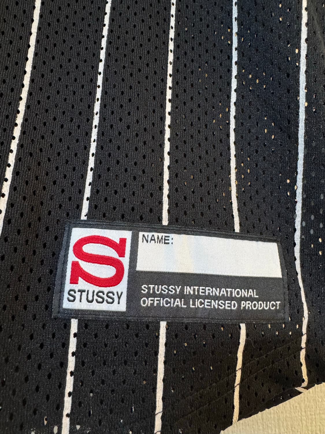 [S]stussy 스투시 베이스볼 야구 저지 반팔셔츠 상품이미지5