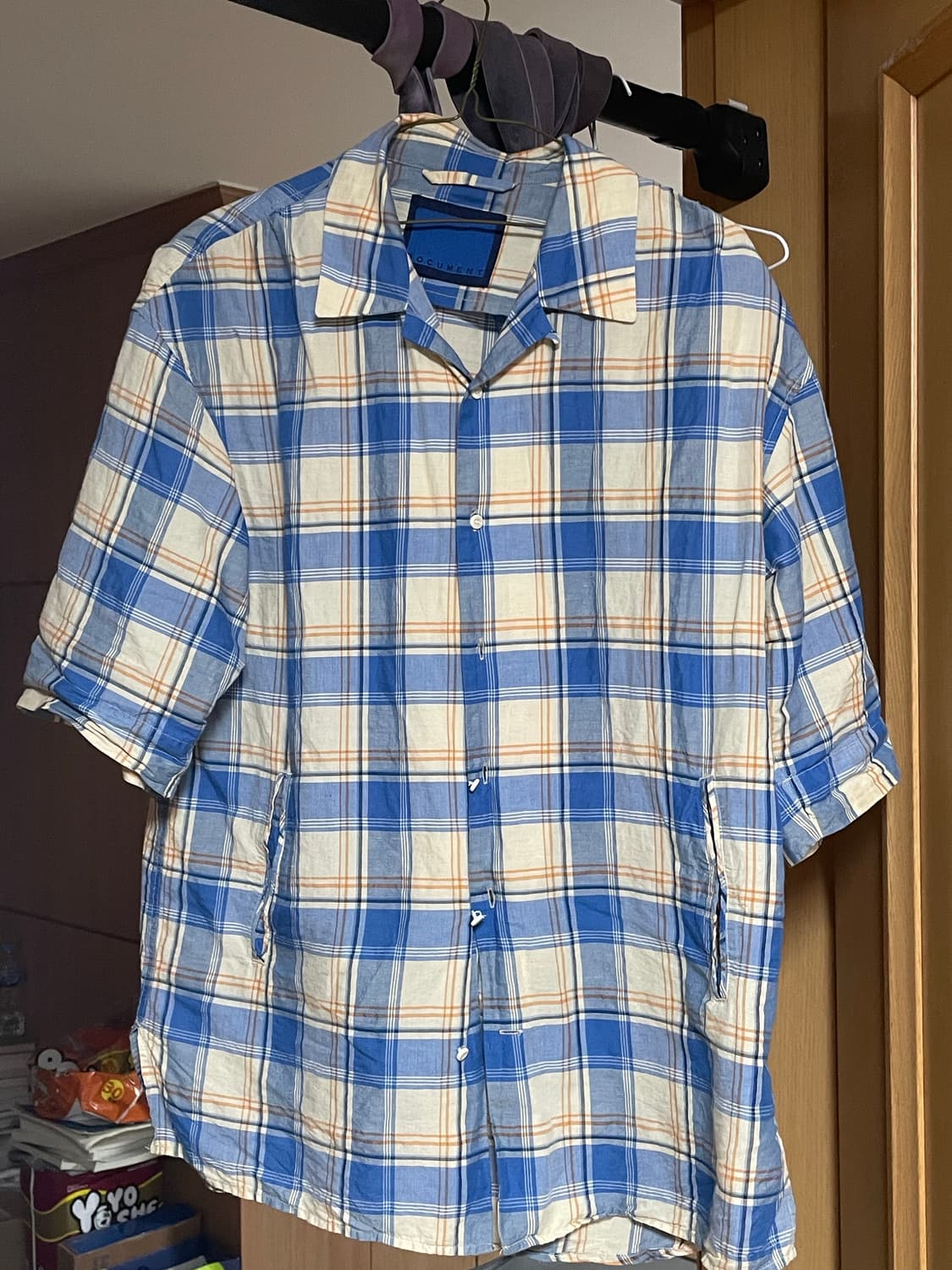 도큐먼트 LINEN COTTON OUTER SHIRT 상품이미지1