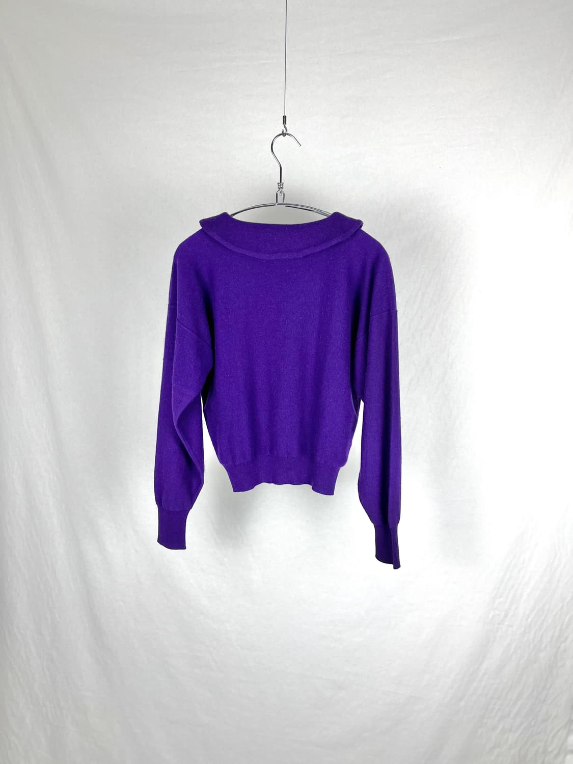 Sonia Rykiel (made in Scotland) 퍼플컬러 니트  상품이미지3