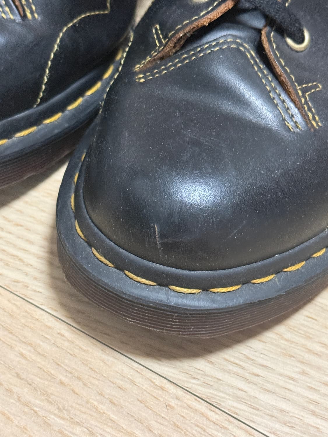 Uk9,280) 119,000원 닥터마틴 블랙 처치 스무스 몽키 부츠 상품이미지10