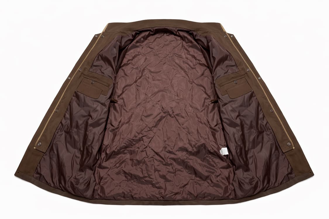 JPN 일본 빈티지 FLYING HAWK 브라운 스웨이드 야상자켓 상품이미지6