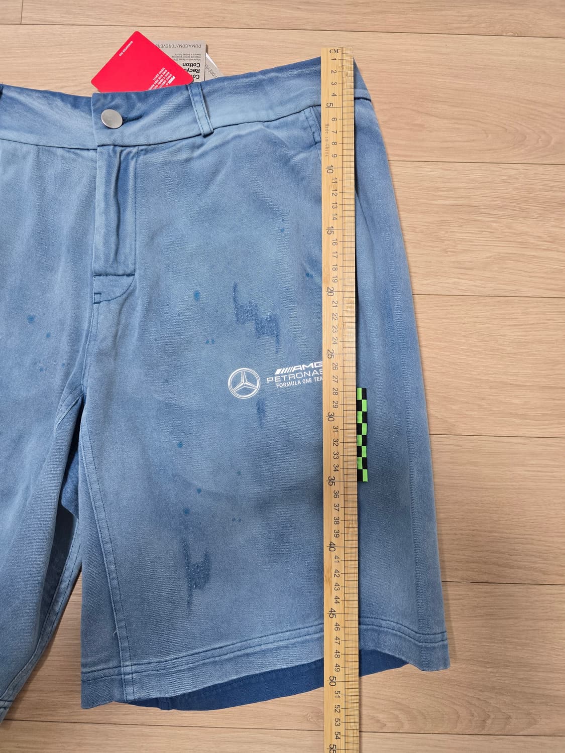 PUMA x 벤츠 Petronas F1 데님 쇼츠 M 상품이미지8