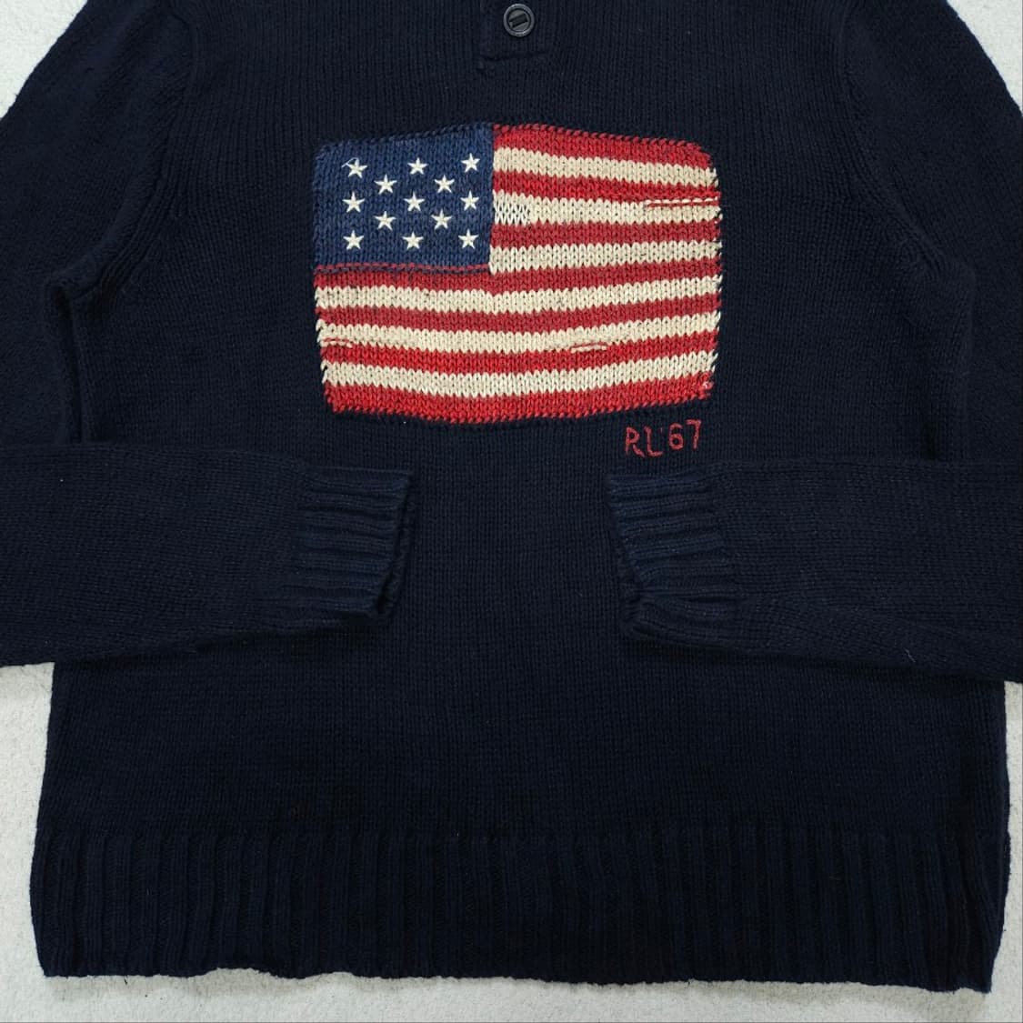 폴로 랄프 로렌 성조기 니트 XL 상품이미지4